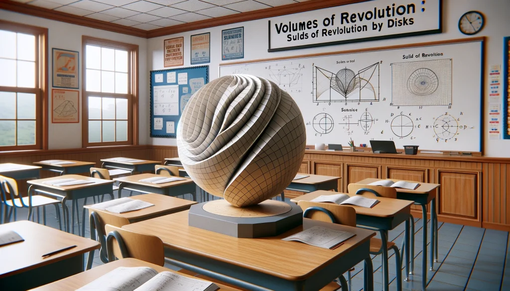 Volumes of Revolution: Solids of Revolution by Disks P2 Free