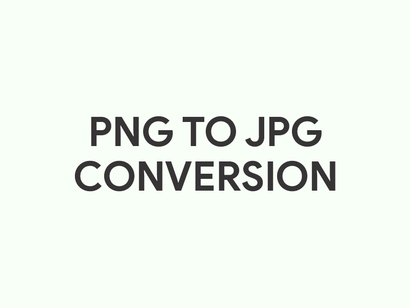 PNG to JPG – Convert PNG images to JPEG