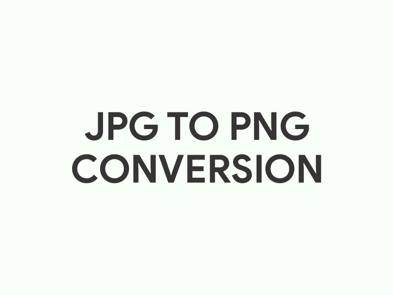 JPG to PNG – Convert JPEG to PNG