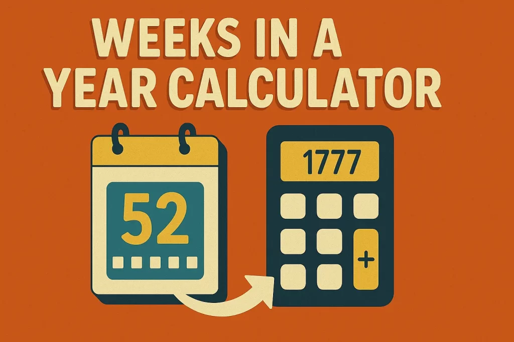 Weeks in a Year | How many weeks are in a year?