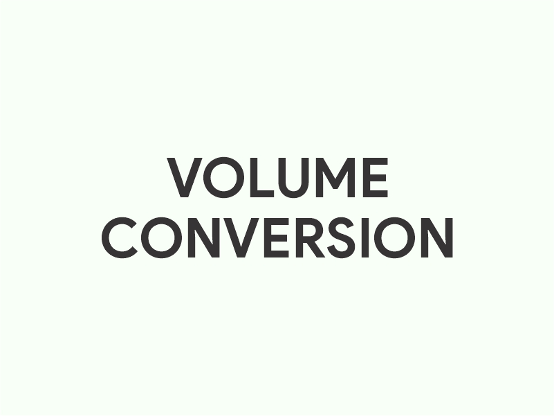 Volume Converter