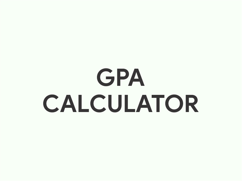 GPA Calculator