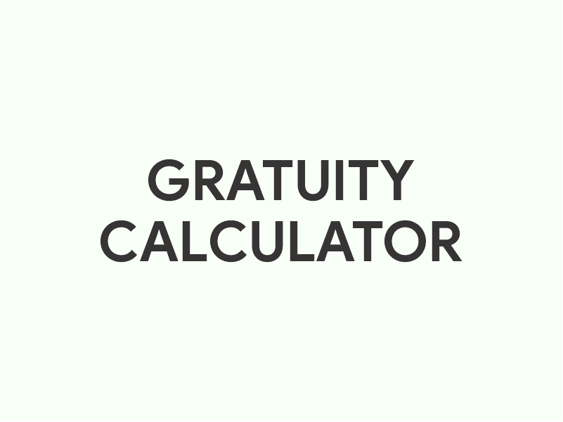 Gratuity Calculator | How to calculate gratuity in UAE in 2024