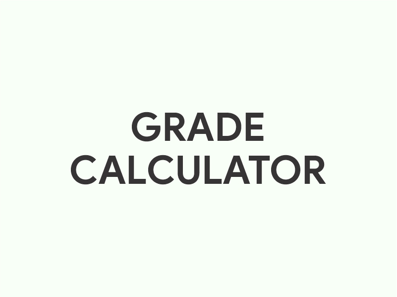 Grade Calculator