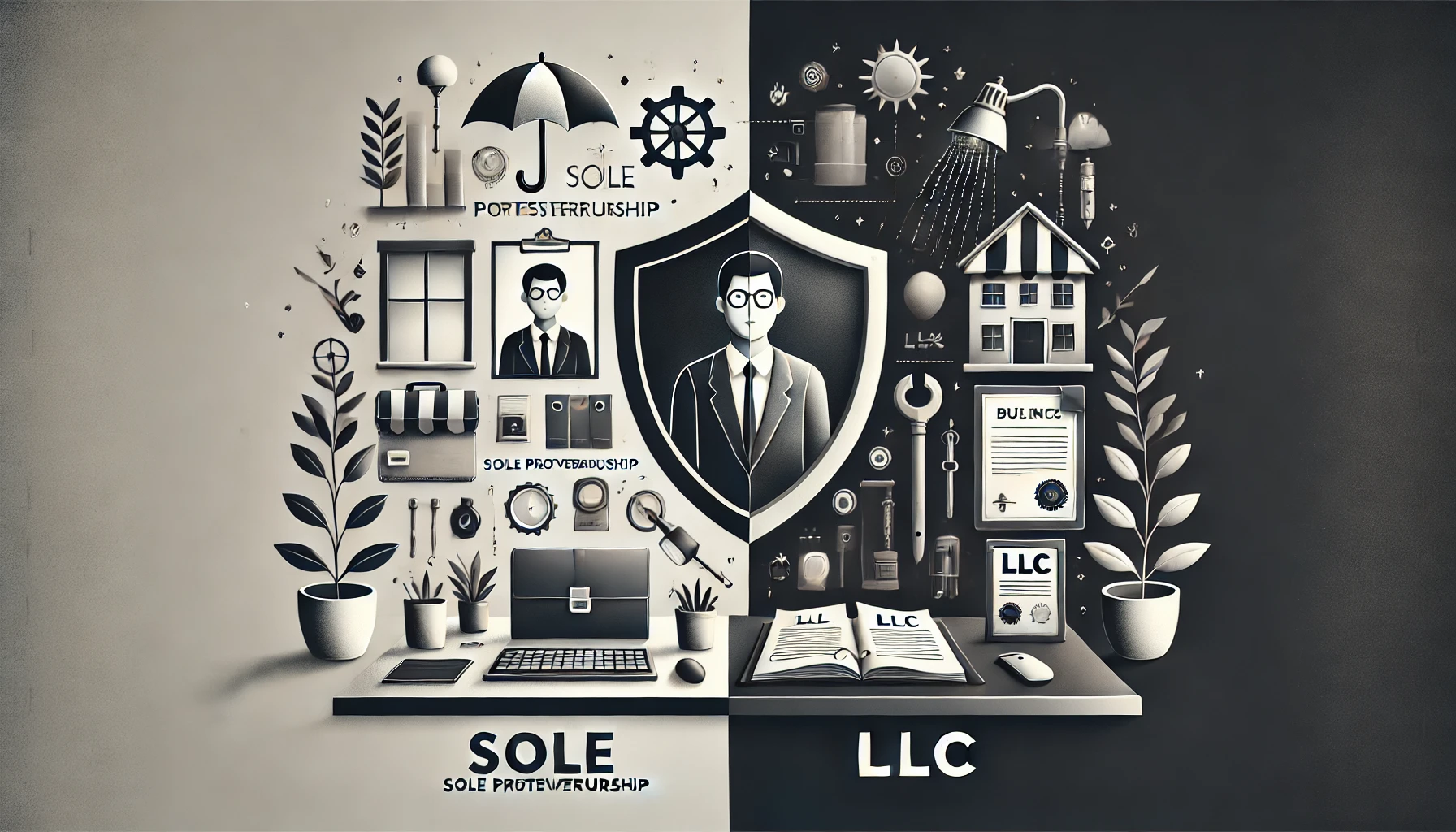 Sole proprietorship vs LLC: A Breakdown