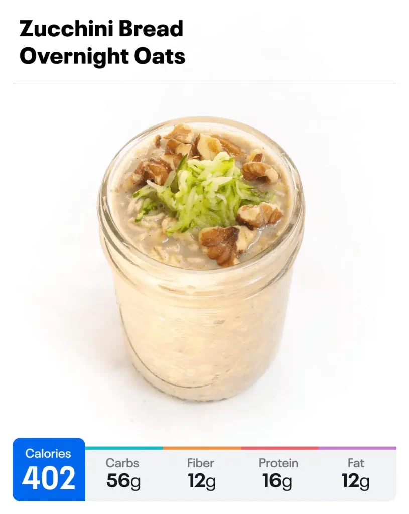 Overnight Oats With up to 21 Grams of Protein