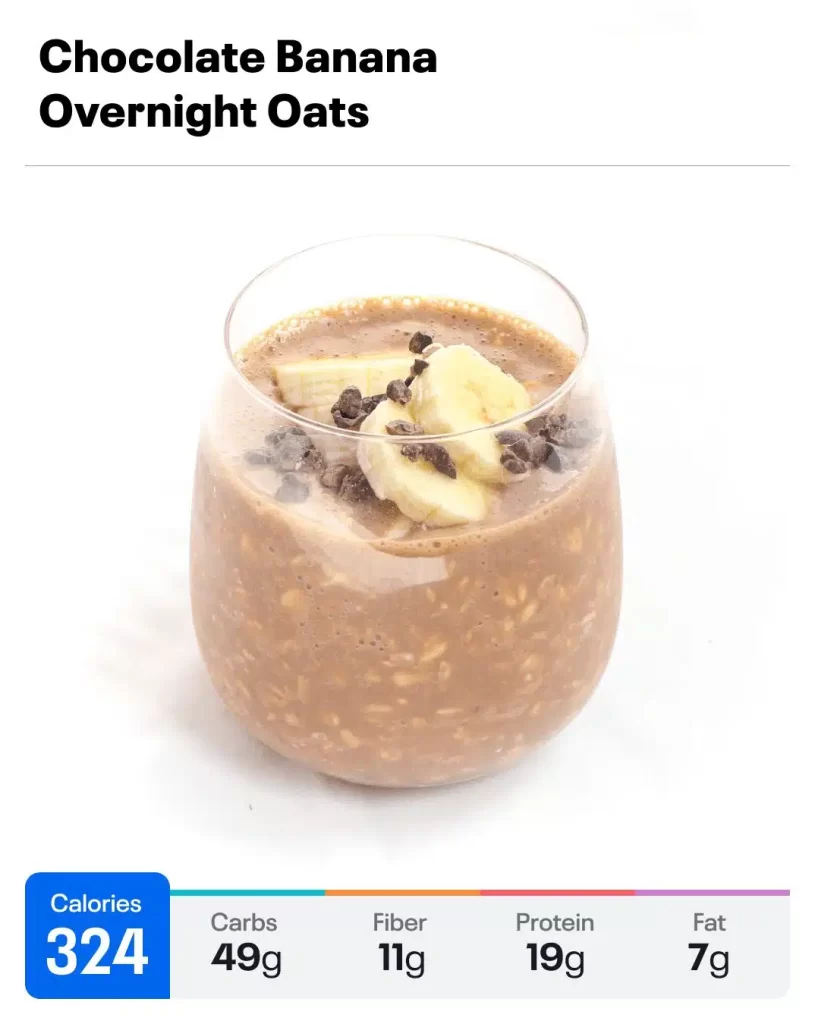 Overnight Oats With up to 21 Grams of Protein