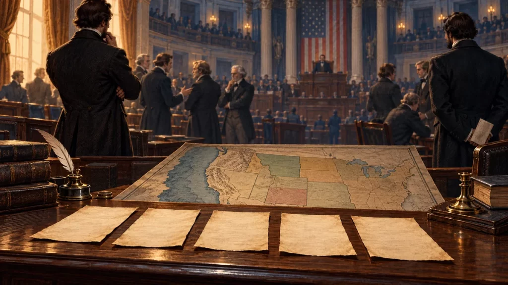 Compromise of 1850: Five Laws, Causes and Consequences