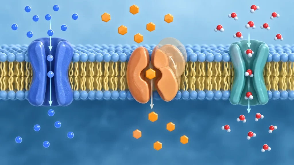 Facilitated Diffusion: How Channels and Carriers Move Molecules