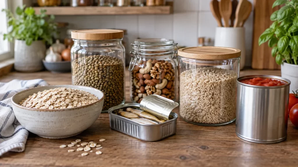 6 Pantry Staples for Balanced Meals and Weight Goals