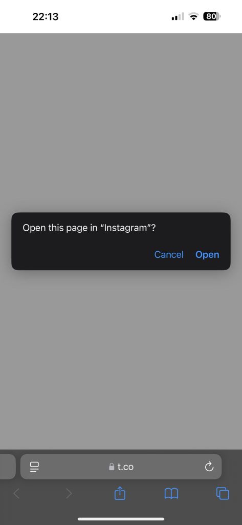 Instagram, Tiktok Links Not Opening But Safari Opening Instead - How to Fix