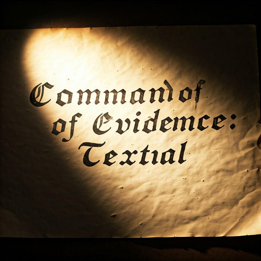 Command of Evidence: Textual