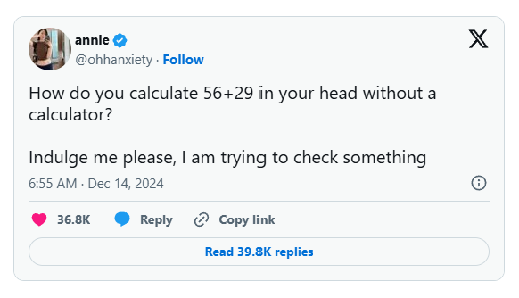 This Extremely Simple Math Problem Is Going Viral