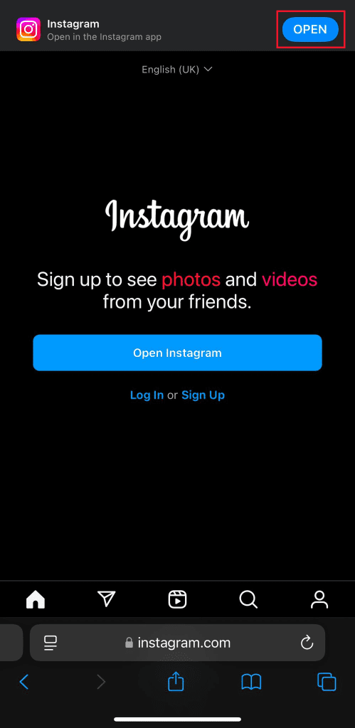 Instagram, Tiktok Links Not Opening But Safari Opening Instead – How to Fix