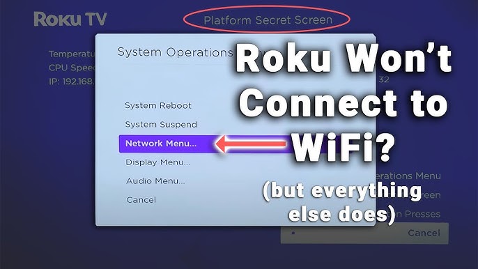 Roku TV Not Connecting To Wi-Fi?